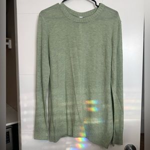 NWOT Unique Lululemon open back sweater